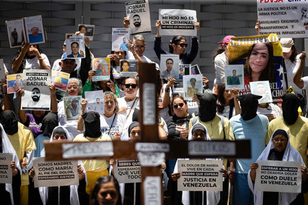 familiares de presos políticos en Venezuela