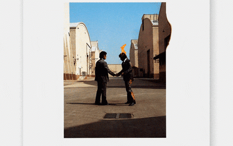 Portada del álbum 'Wish You Were Here' de Pink Floyd.- Blog Hola Telcel