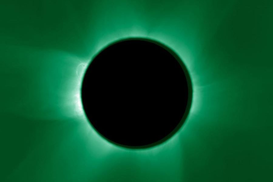 Primer eclipse artificial permitió fotografiar corona del Sol