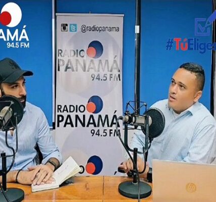 Josi Fares para Radio Panamá; Propuestas electorales nacen del seno de las comunidades - FOTO