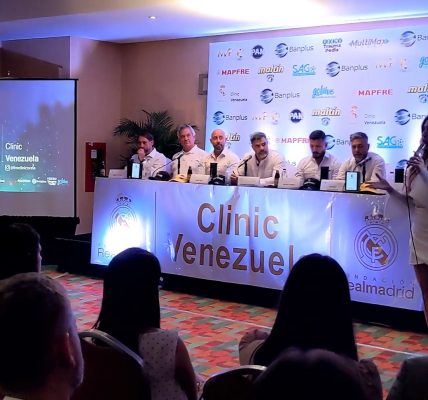 Rueda de prensa Real Madrid Clinic Venezuela