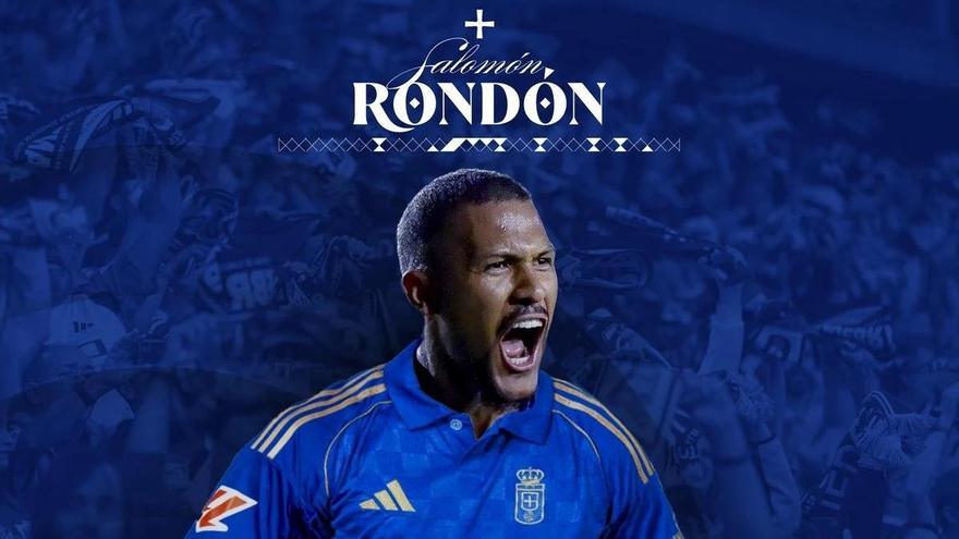 Real Oviedo oficializó el fichaje de Salomón Rondón