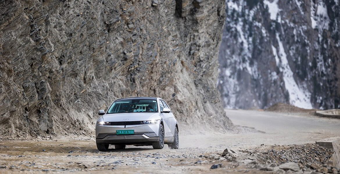 Récord Guinness por mayor cambio de altitud fue logrado por el eléctrico Hyundai IONIQ 5