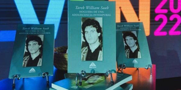 Tarek William Saab ilumina la literatura con ‘Hoguera De Una Adolescencia Intemporal’ - FOTO