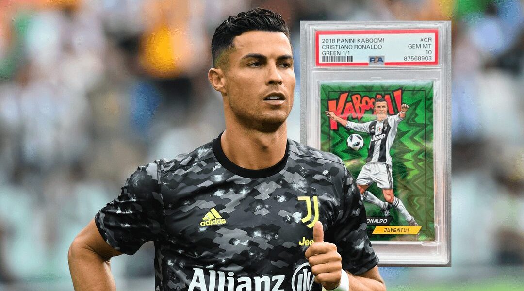Tarjeta de Cristiano Ronaldo fue vendida por US$ 1.35 millones