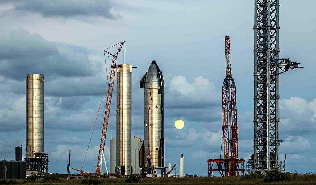 Torre grúa SpaceX