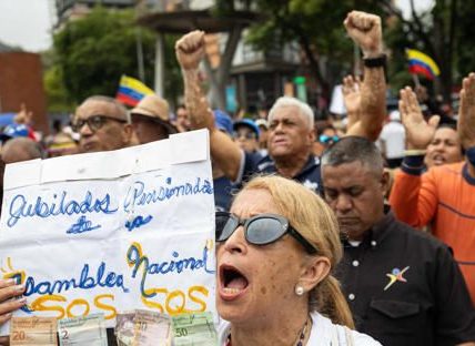 Protesta por salarios