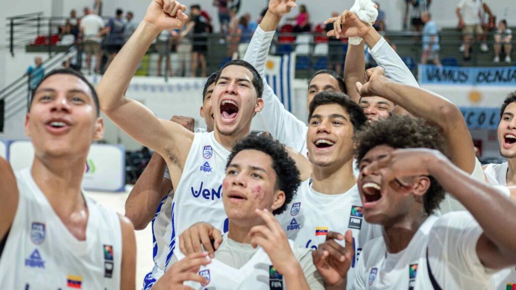 Venezuela se quedó con el bronce del Sudamericano U17 de baloncesto