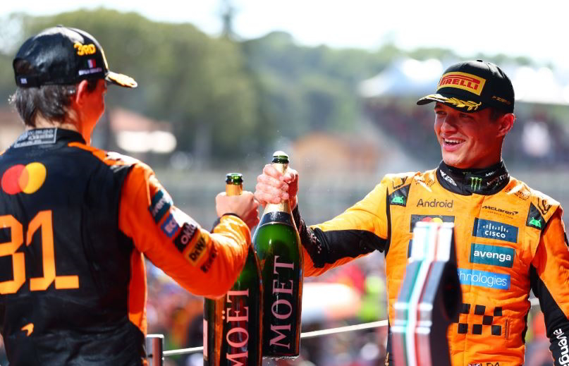 Verstappen dominó Imola, a Piastri le tocó el 3ro: así fue el GP de Italia en la F1