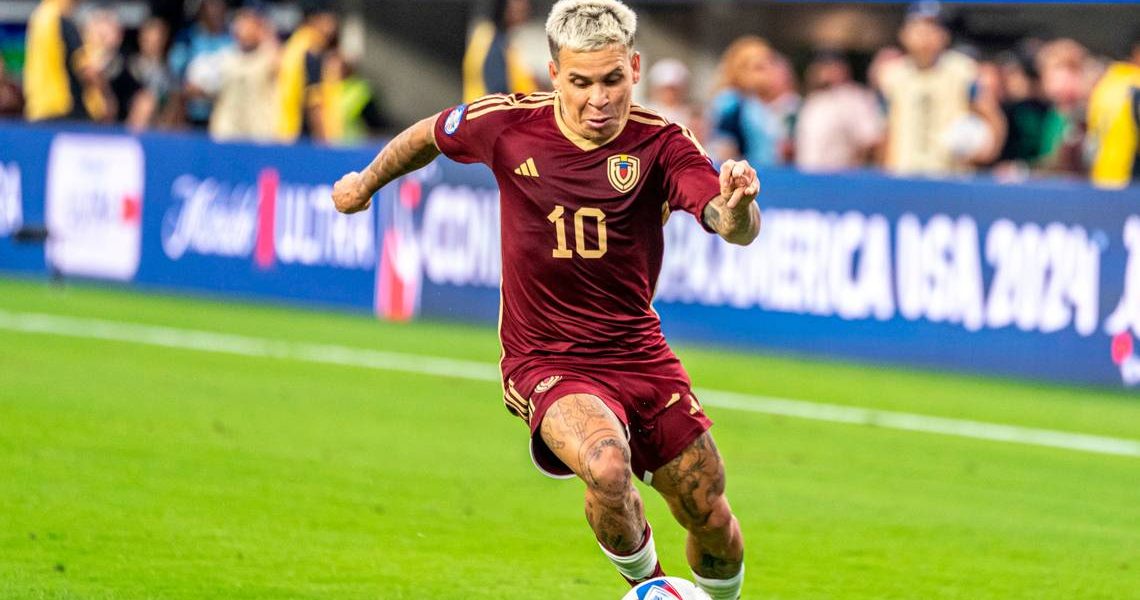 Yeferson Soteldo se perderá los próximos juegos de la Vinotinto