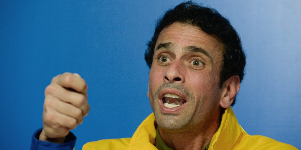 Henrique Capriles se suma a la carrera presidencial en Venezuela por tercera vez