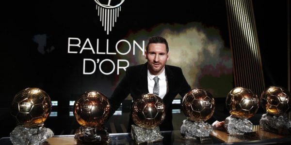Messi con el séptimo balón de oro