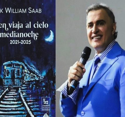 Tarek William Saab confirma su trascendencia editorial; ‘Un Tren Viaja Al Cielo De La Medianoche’, el libro más vendido de la Feria de Caracas - FOTO